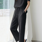 Casual Comfortable Lapel Two-Piece Set - liwisi