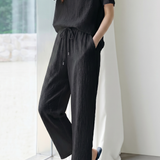 Casual Comfortable Lapel Two-Piece Set - liwisi