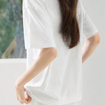 Casual Bow Rhinestone T-Shirt - liwisi