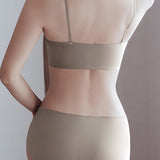 Casual Front Buckle Strapless Non-Slip Underwear - liwisi