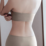 Casual Front Buckle Strapless Non-Slip Underwear - liwisi