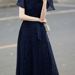 Elegant Puff Sleeve Dress - liwisi