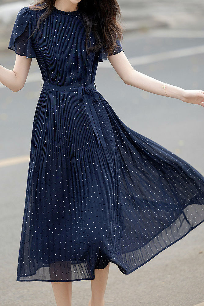 Elegant Puff Sleeve Dress