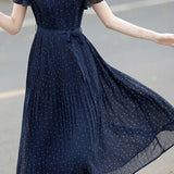 Elegant Puff Sleeve Dress - liwisi