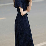 Elegant Puff Sleeve Dress - liwisi