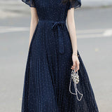 Elegant Puff Sleeve Dress - liwisi