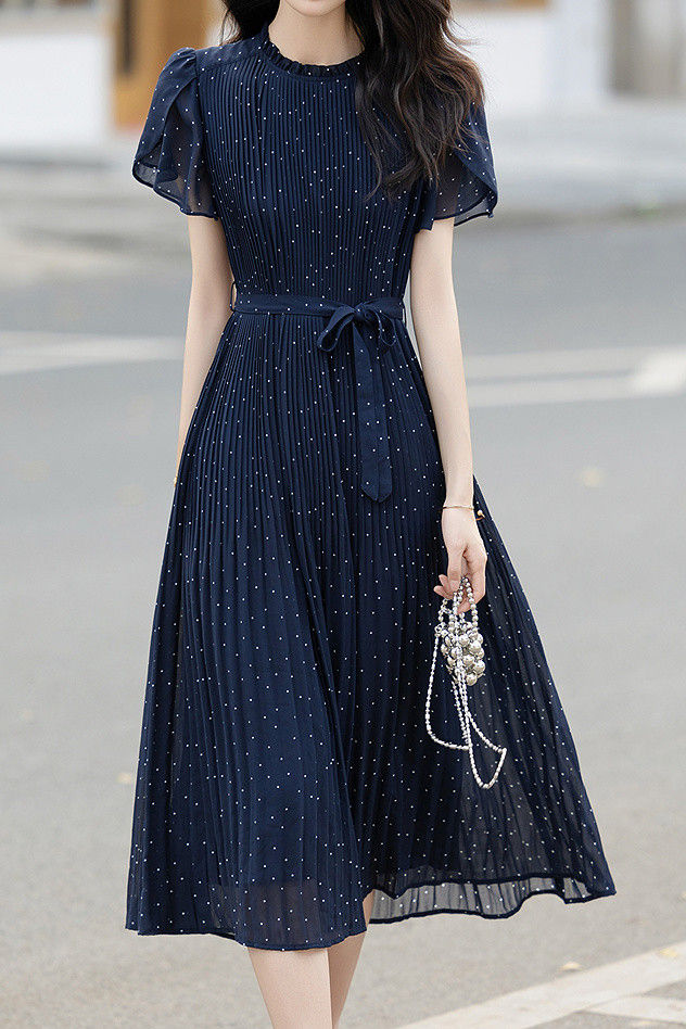 Elegant Puff Sleeve Dress - liwisi