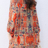 Casual Retro Printed Shirt - liwisi