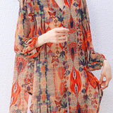Casual Retro Printed Shirt - liwisi