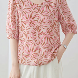 Casual Elegant Versatile Chiffon Shirt - liwisi
