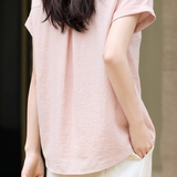French Spliced Fake Two-Piece Shirt - liwisi