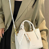 Casual Minimalist Bucket Bag - liwisi