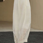 Casual Literary Cotton Linen Lantern Pants - liwisi