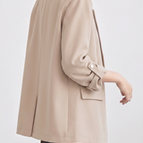 Chic Business Workwear Three Quarter Blazer - liwisi