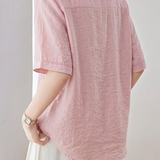 Casual Striped Patchwork Shirt - liwisi