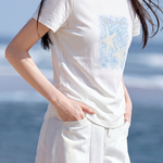 Casual Printed Short Sleeve T-Shirt - liwisi