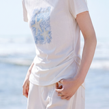 Casual Printed Short Sleeve T-Shirt - liwisi