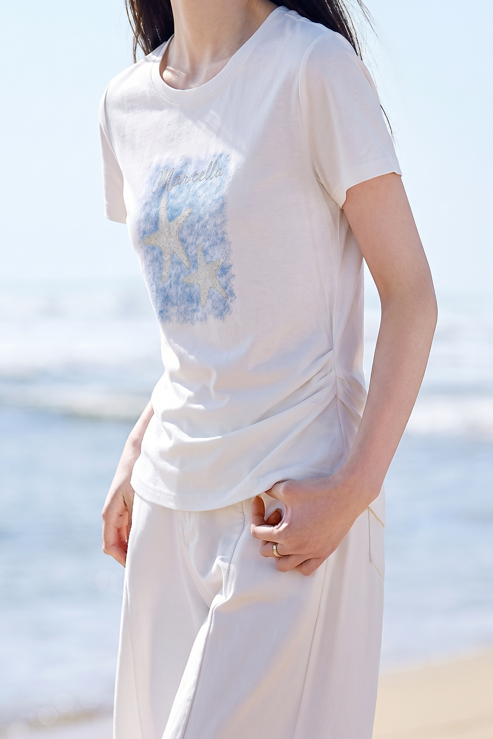 Casual Printed Short Sleeve T-Shirt - liwisi