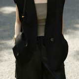 French Relaxed Business Vest Blazer - liwisi