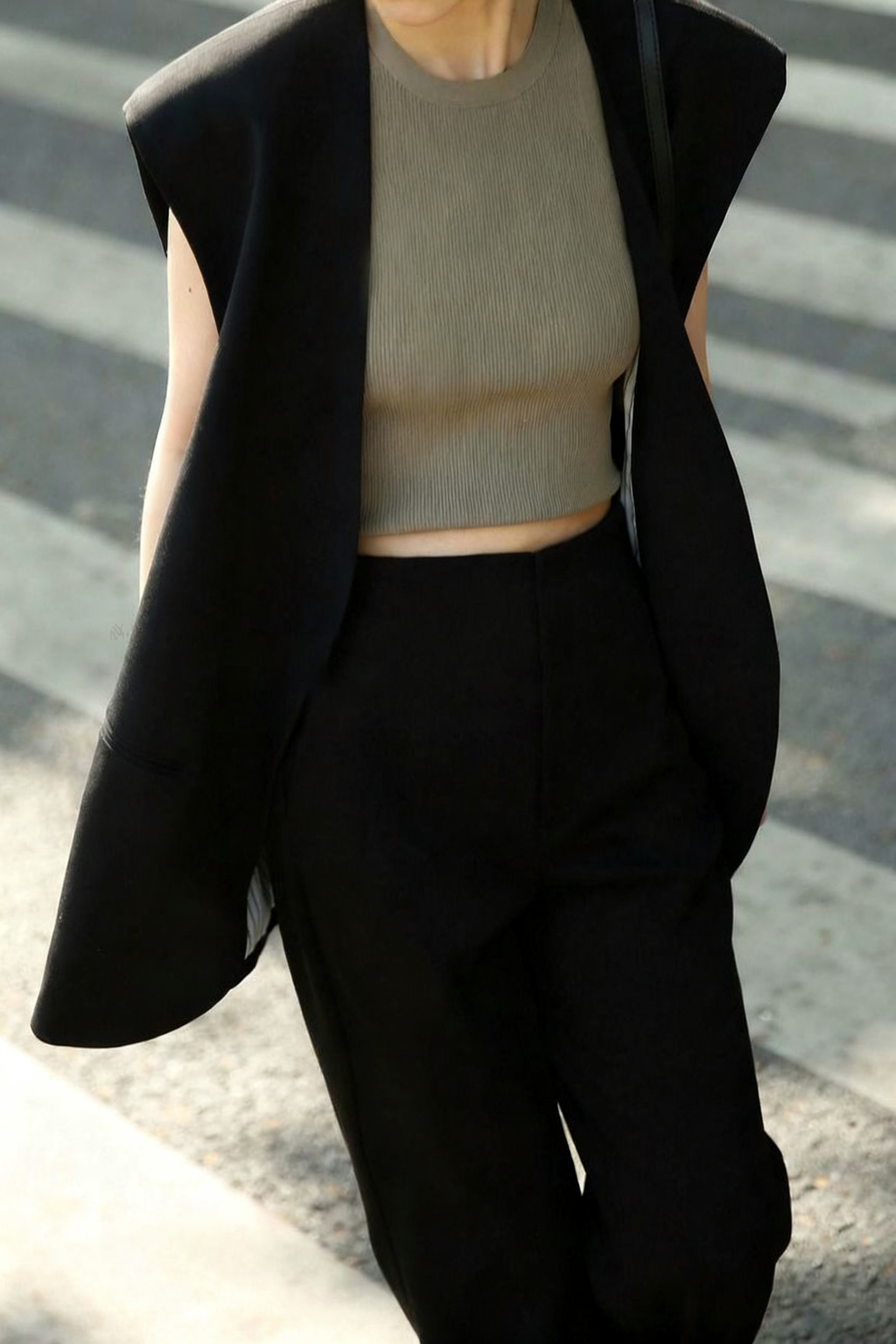 French Relaxed Business Vest Blazer - liwisi