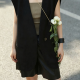 French Relaxed Business Vest Blazer - liwisi