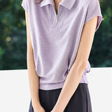 Casual Lapel Polo Shirt - liwisi