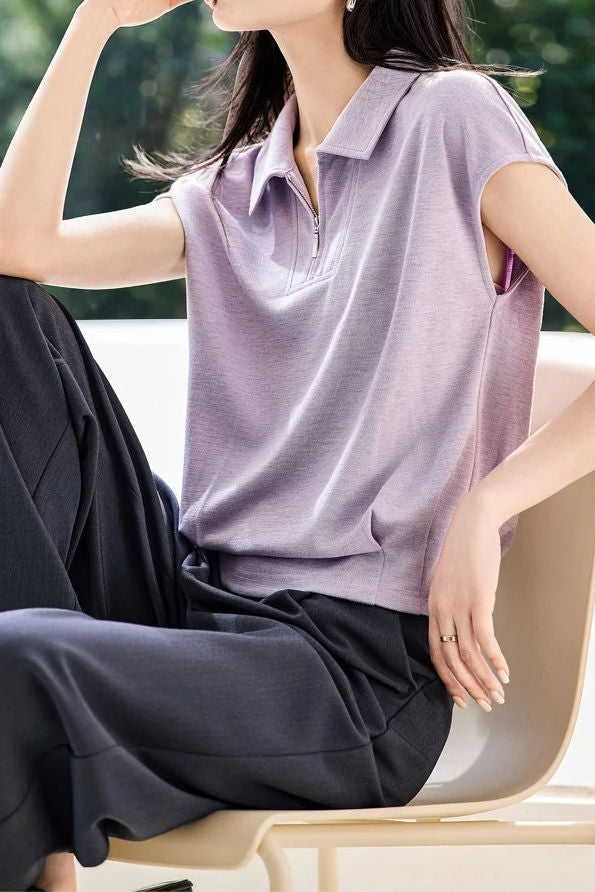 Casual Lapel Polo Shirt - liwisi