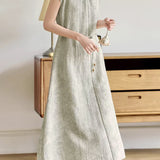 Elegant Commuter Waist Tie Dress - liwisi