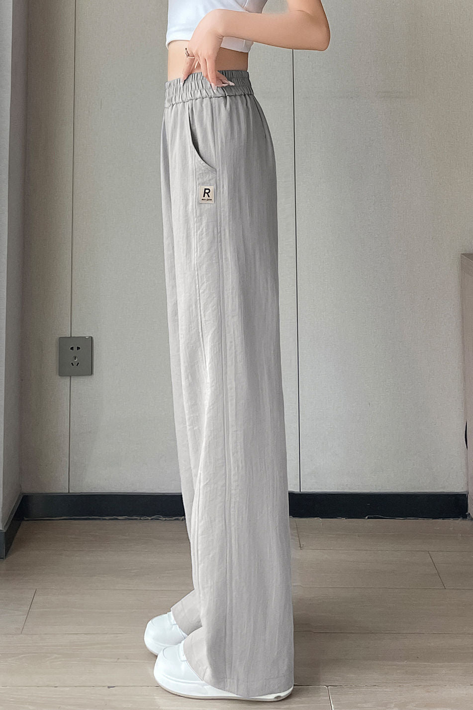 Casual Denim High Waist Straight Leg Pants - liwisi