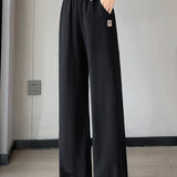 Casual Denim High Waist Straight Leg Pants - liwisi