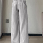 Casual Denim High Waist Straight Leg Pants - liwisi