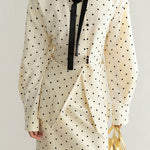 French Polka Dot Floral Ribbon Set - liwisi