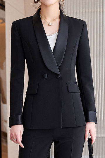Minimalist Commuter Lapel Suit Set - liwisi