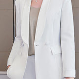 Minimalist Commuter Lapel Suit Set - liwisi