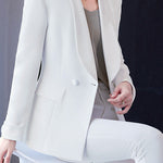 Minimalist Commuter Lapel Suit Set - liwisi