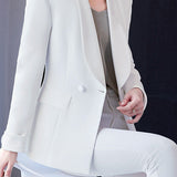 Minimalist Commuter Lapel Suit Set - liwisi