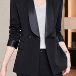 Minimalist Commuter Lapel Suit Set - liwisi