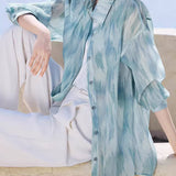 Casual Vacation Blush Print Shirt - liwisi
