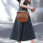 Casual Commuter Denim Sleeveless Dress - liwisi