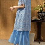Elegant Embroidered Spliced Dress - liwisi