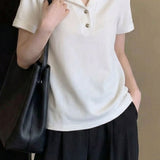 Gentle Commuter Lapel Knit Sweater