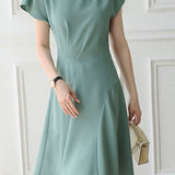 French Style Elegant Irregular Dress