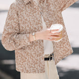 Casual 3D Floral Embroidered Jacket