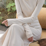Minimalist Off Shoulder Ruched Bodycon Dress