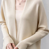 Elegant Shawl Style Knit Cardigan