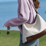 Pearl Embellished V-Neck Cable Knit Sweater