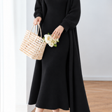 Casual Long Cardigan Ribbed Knit Two Piece Set