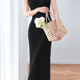 Casual Long Cardigan Ribbed Knit Two Piece Set