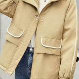 Casual Hooded Utility Padded Jacket - liwisi