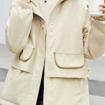 Casual Hooded Utility Padded Jacket - liwisi